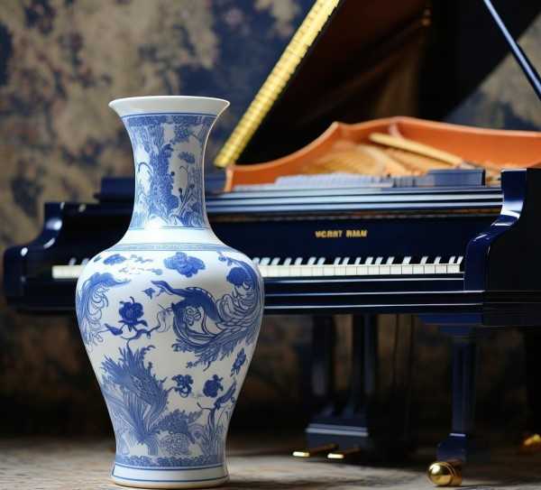 青花瓷韵，五线谱上的古今交融交响曲