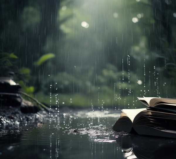雨滴旋律，雨中歌词的温馨故事